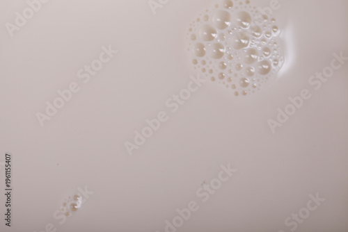 Abstract image of milk with...