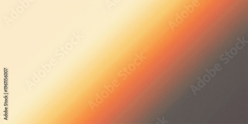 A vibrant gradient background transitioning from pale yellow to deep orange and brown.