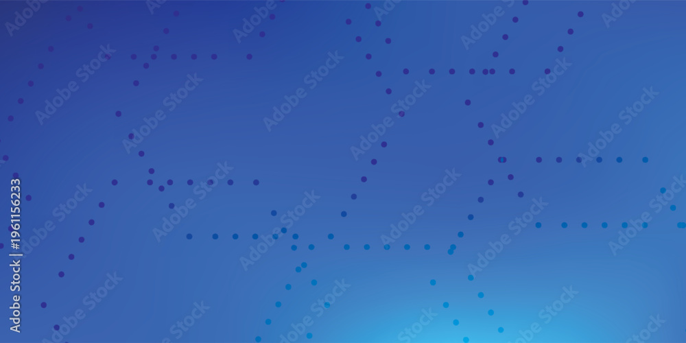 Obraz premium Abstract blue background with geometric patterns and light effects.