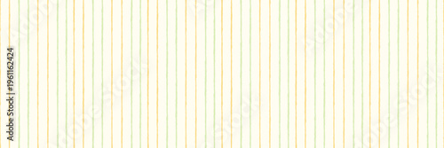 Textured stipes background. Yellow vertical lines seamless pattern. Thin cute print for baby