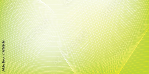 Abstract Green and Yellow Gradient with Subtle Lines.