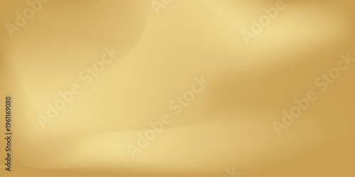 Abstract Gold Gradient Background. Smooth Metallic Golden Texture for Luxury Product Packaging, Elegant Certificate Design Backdrop, Wedding Invitation Layout, and Premium Corporate Presentation.