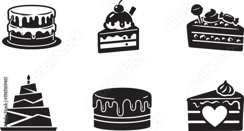 Premium cake artwork for bakery shops, celebration events and dessert menus