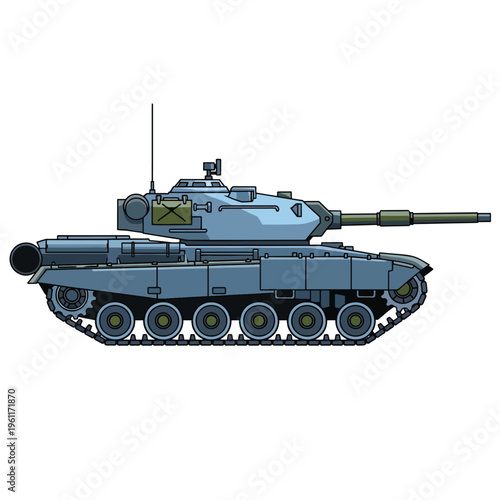 Military Tank Vehicle Armored Combat 2.