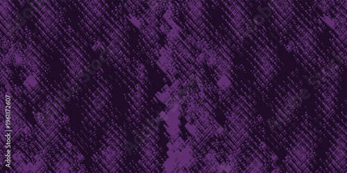 Abstract Purple and Black Grunge Distorted Texture Background