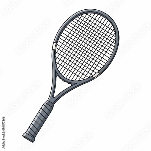 Tennis Racket Sports Equipment Closeup 1.