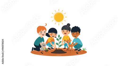 A young woman smiles while working on her laptop in a cozy coffee shop, embodying productivity and happiness.