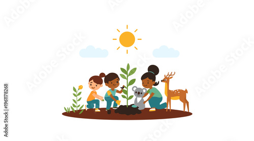 A serene young woman sips coffee while studying in a cozy library atmosphere.