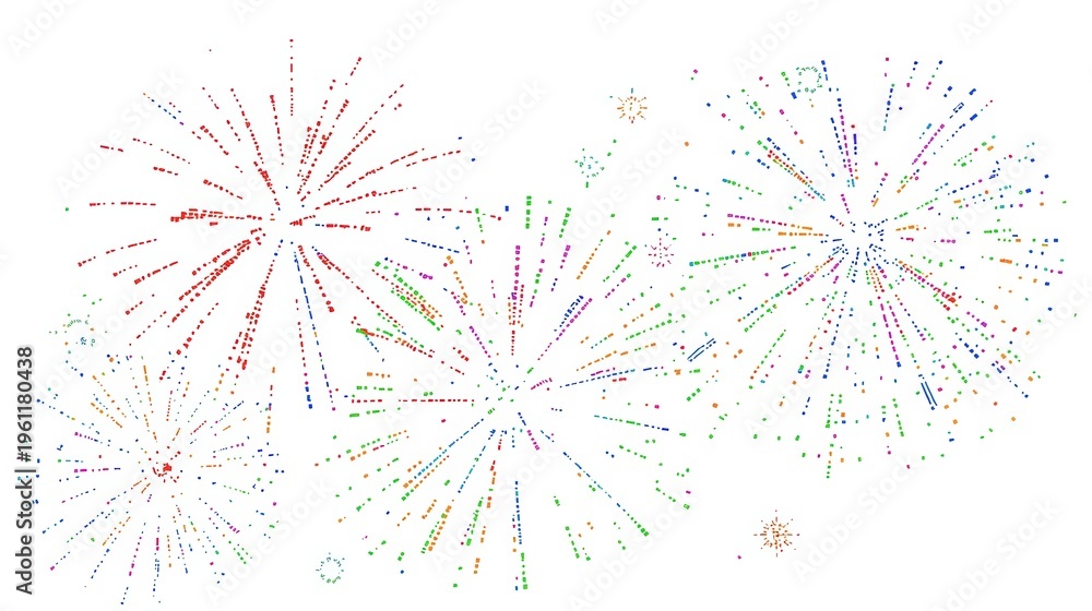 Obraz premium a colorful scatter plot with multiple clusters