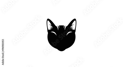 Modern business logo features a minimal flame logo and fire symbol in black silhouette vector d2.