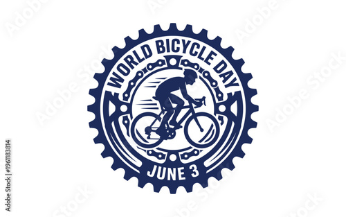 World Bicycle Day Logo June 3rd Cycling Event