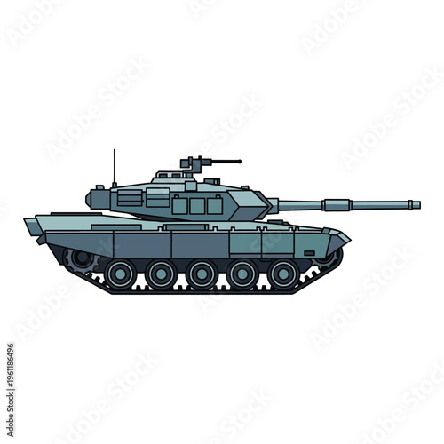 Military Tank Vehicle Armored Combat 3.