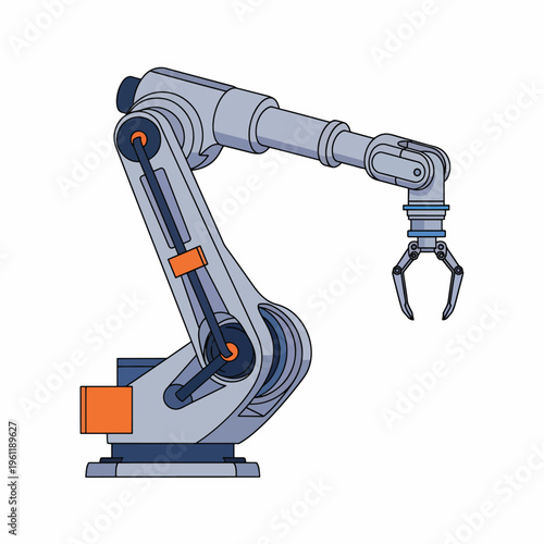 Industrial robotic arm machine technology 13.