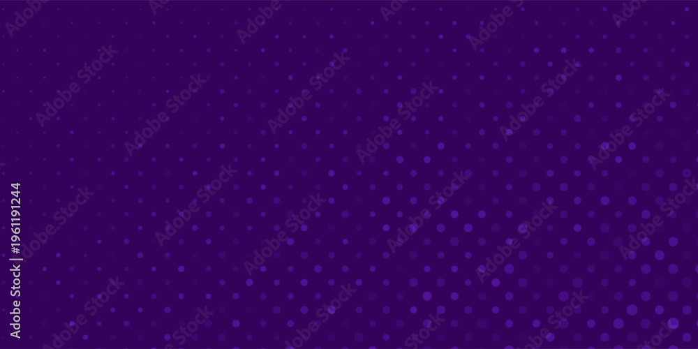 Fototapeta premium Purple Dot Randomus isolated in black background.Dot Randomus on abstract background. Usable for design background - Vector Illustration