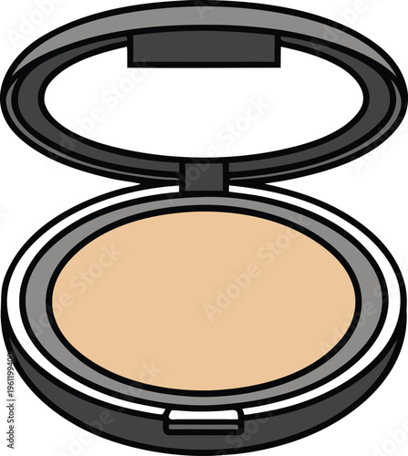 Face Powder Makeup Cosmetic Product. Compact Face Powder Beauty Item. Makeup Face Powder Skin Finish Concept. Face Powder Compact Beauty Tool. Loose Face Powder Cosmetic Product. Face Powder Makeup