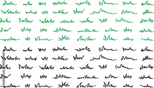A comparative analysis of green and black script writing samples