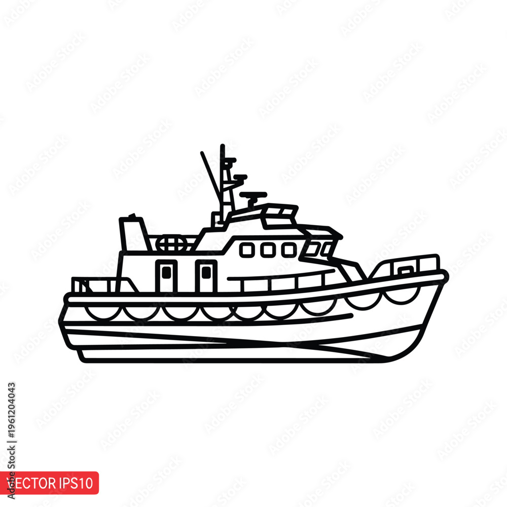 Obraz premium Large Vessel Ship Boat Watercraft.