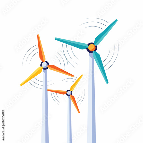 Wind Turbines Renewable Energy Sources.