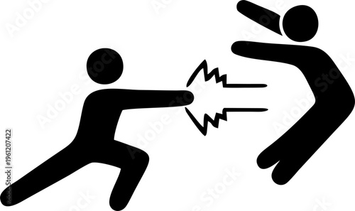 Fighting People Conflict Violence Action