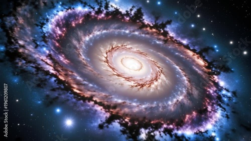 Luminous Spiral Galaxy