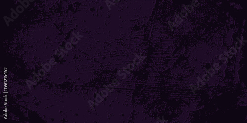 Dark Purple Abstract Grunge Texture Background with Distressed Grainy Details