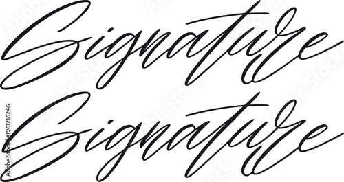 Black cursive signature text on white background