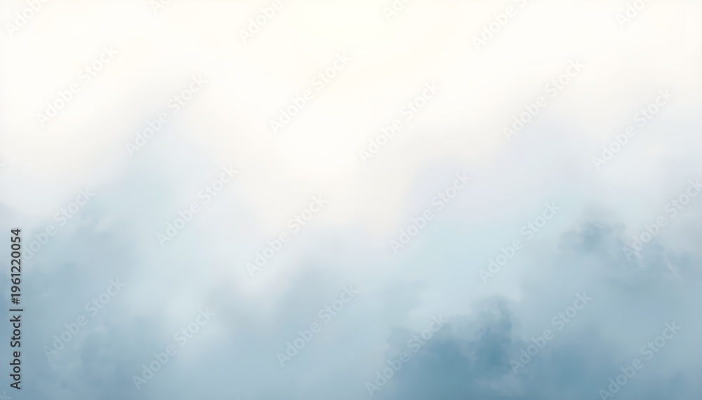 Fototapeta premium Watercolor gradient background abstract texture blue teal cream artistic design