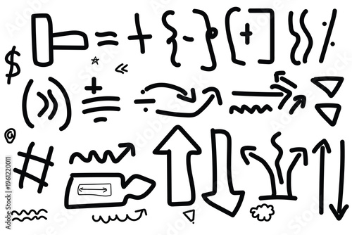 Collection of various mathematical and programming symbols