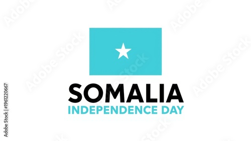 Free Download Somali flag, Independence Day logo, Somalia national symbol, celebration emblem - GFXLoad
