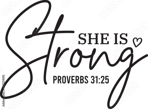 She is Strong