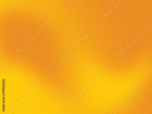 Warmer abstrakter Gradient Hintergrund in Orange und Gelb mit feinem Grain und sanftem Glow