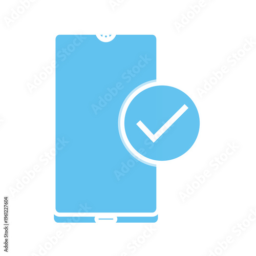 Quadro su tela mobile phone with message