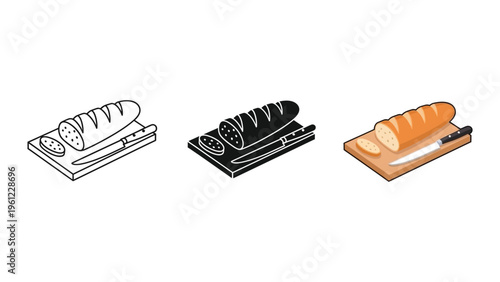 Bread Slicing Food Preparation Commercial Asset