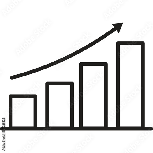 Business and financial line icon