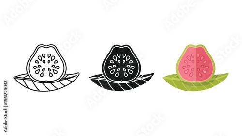 Guava Fruit Slice Commercial Asset