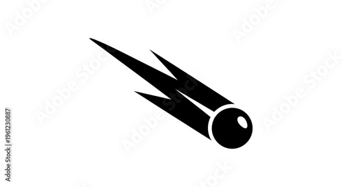 Black and White Handshake Icon Representing Agreement