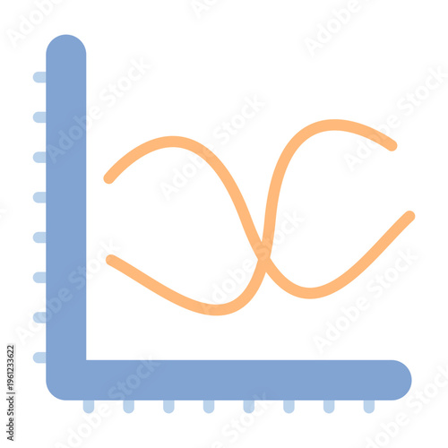 Graph Vector Icon