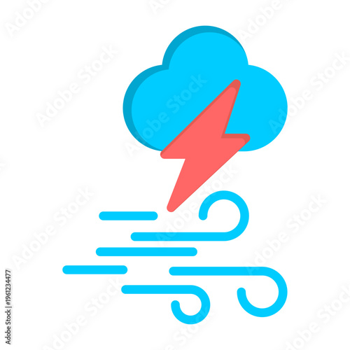 Storm Vector Icon