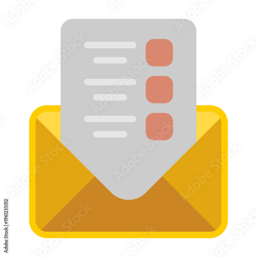 Mailing Lists Vector Icon