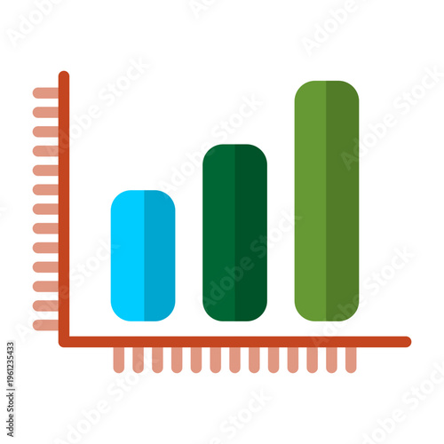 Bar Chart Vector Icon