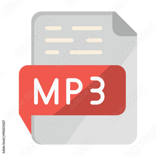 MP3 Vector Icon