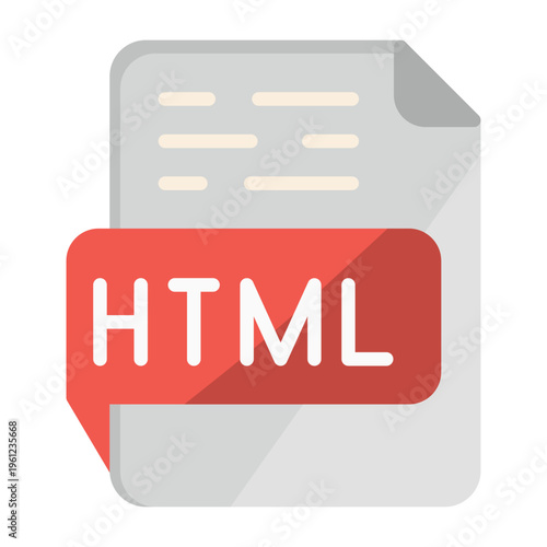 HTML Vector Icon