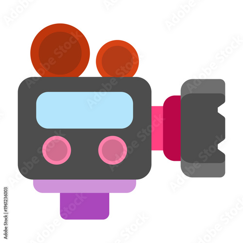 Movie Camera Vector Icon