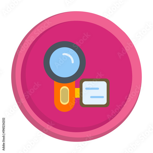 Video Camera Circle Vector Icon
