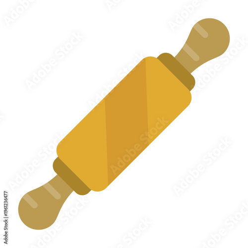 Rolling Pin Vector Icon