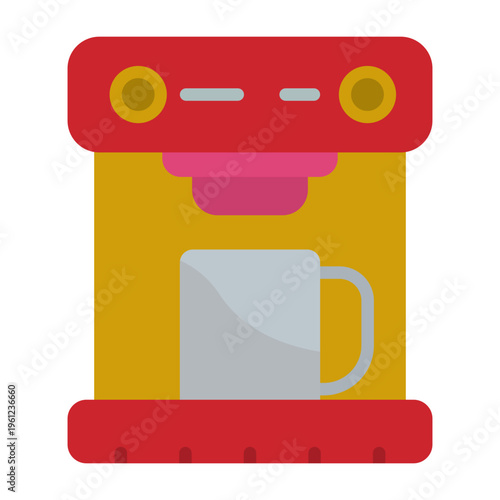 Coffee Machine Vector Icon