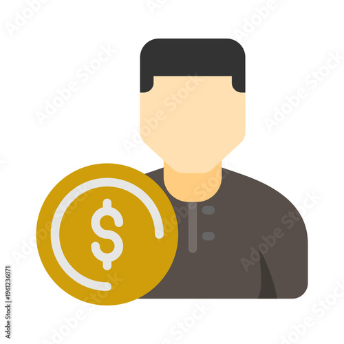 Finance Manager Vector Icon
