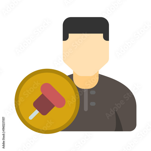 Office Pin Vector Icon