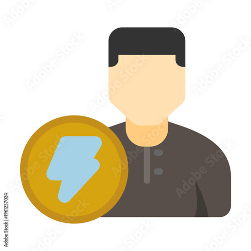 Electrician Vector Icon