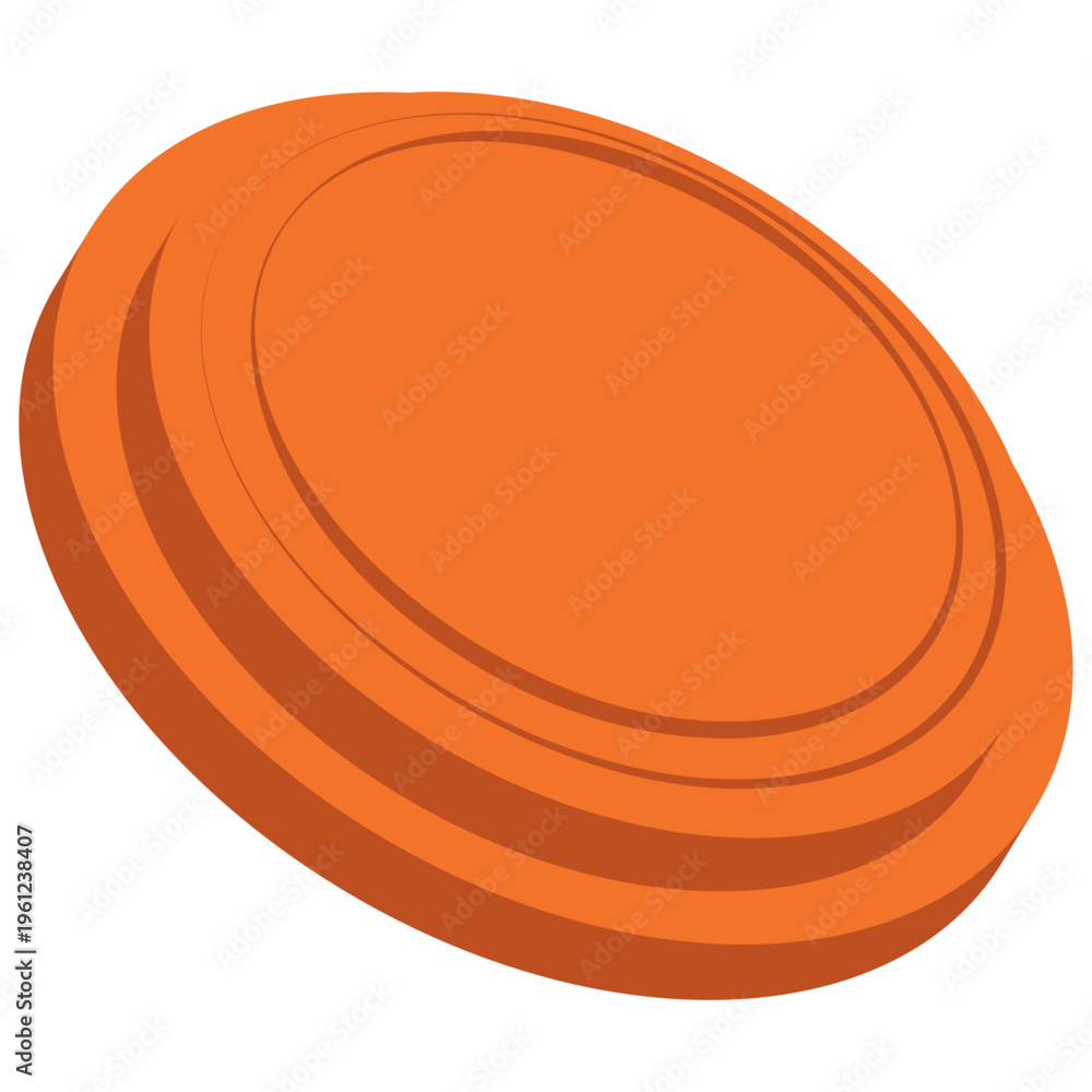 Obraz premium clay target, shooting target vector drawing.